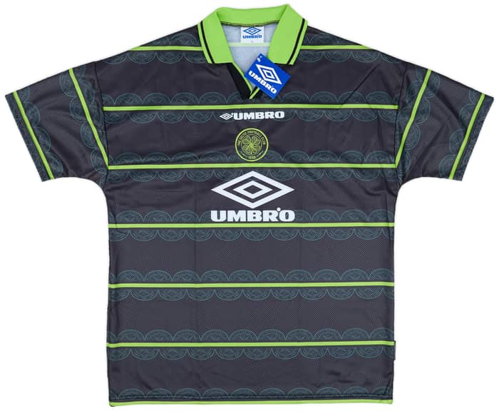 1998-99 Celtic Away Shirt Larsson #7 (XL)