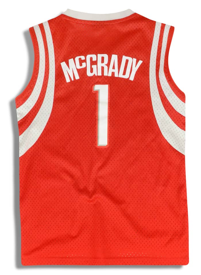 2004-06 Houston Rockets McGrady #1 Reebok Swingman Jersey (Away) Y
