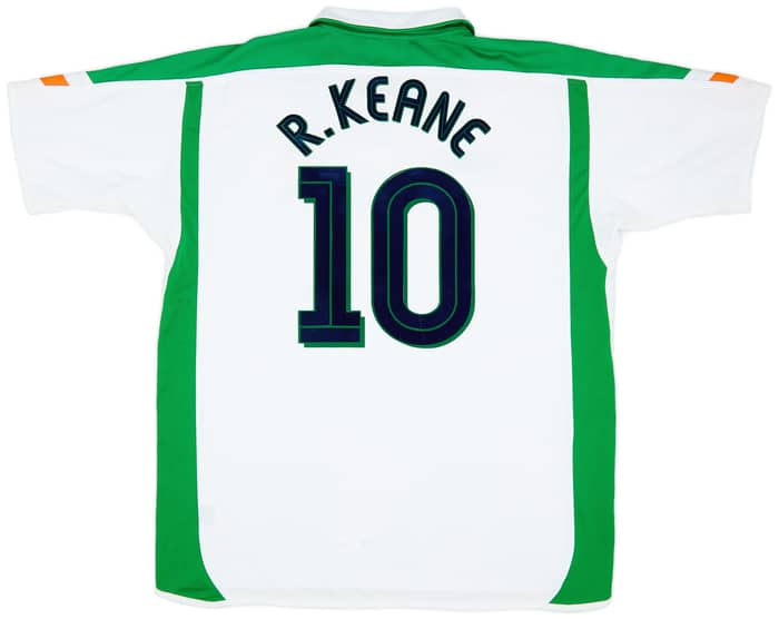 2003-05 Ireland Away Shirt R.Keane #10 - 8/10 - (XXL)
