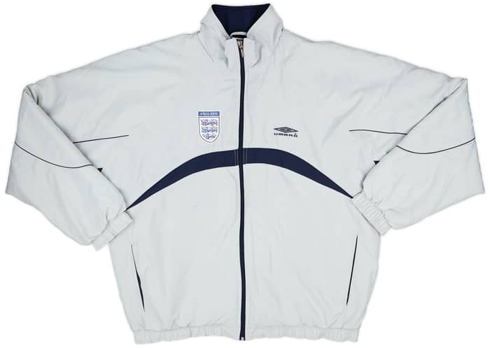 2000-02 England Umbro Track Jacket - 8/10 - (XL)
