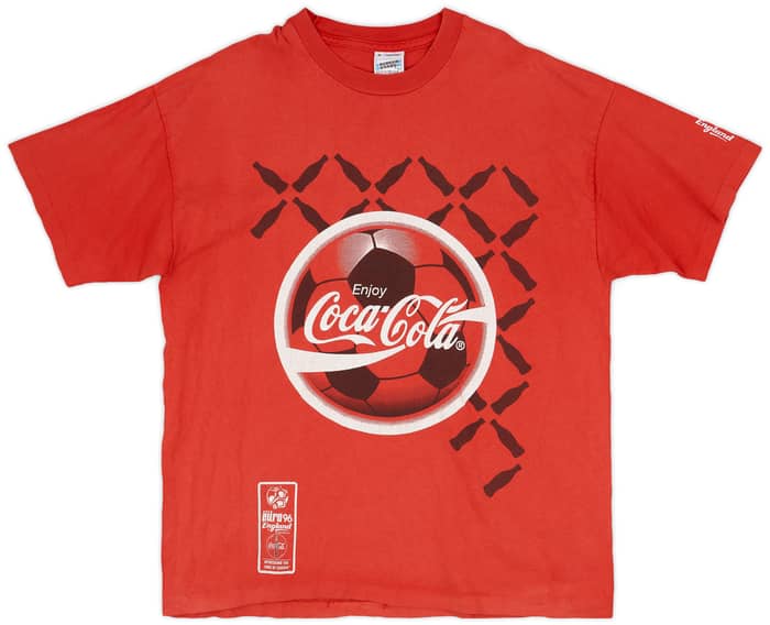 1996 Coca Cola 'Euro 96 England' Leisure Shirt - 7/10 - (XL)