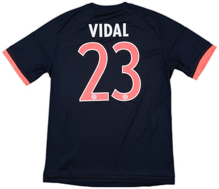 2015-16 Bayern Munich Third Shirt Vidal #23 - 8/10 - (M)