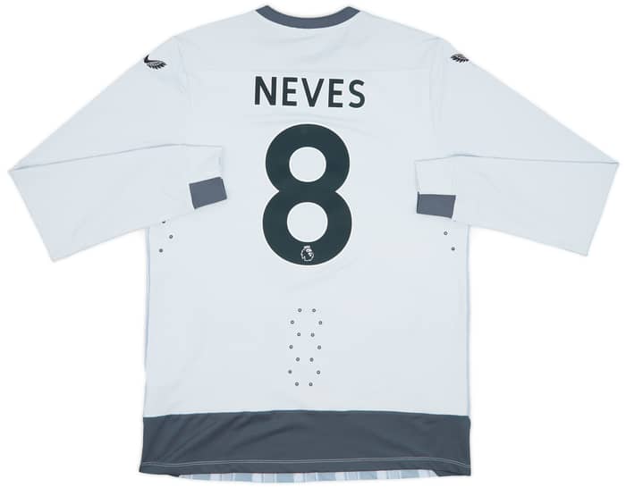 2022-23 Wolves Authentic Third L/S Shirt Neves #8 - 10/10 - (M)