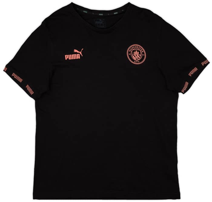 2019-20 Manchester City Puma Cotton Tee - 6/10 - (M)