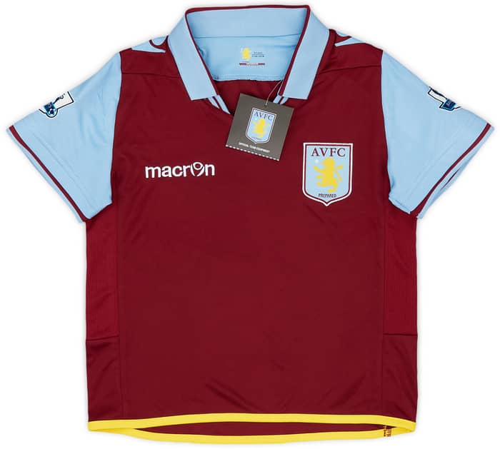 2012-13 Aston Villa Home Shirt and Shorts (5-6 Years)