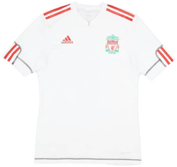 2009-10 Liverpool Player Issue Third Shirt Gerrard #8 - 4/10 - (S)