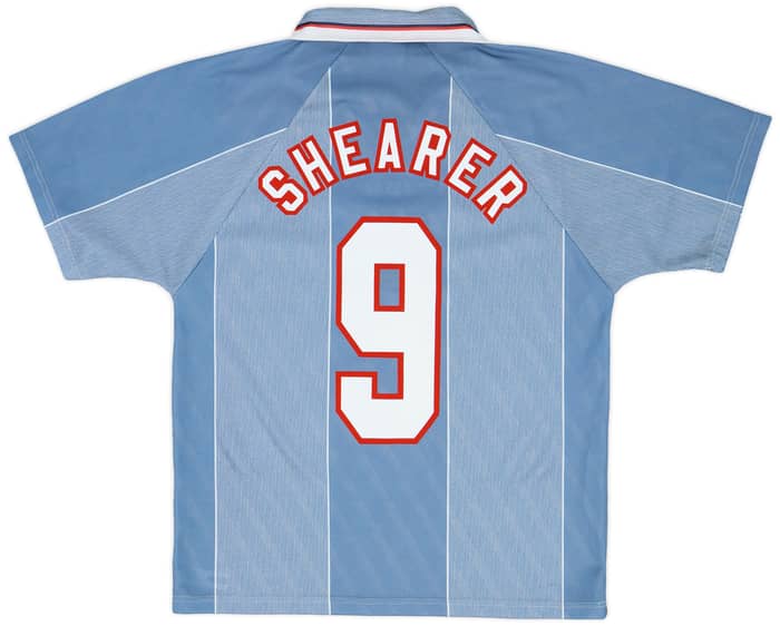 1996-97 England Away Shirt Shearer #9 - 9/10 - (M)