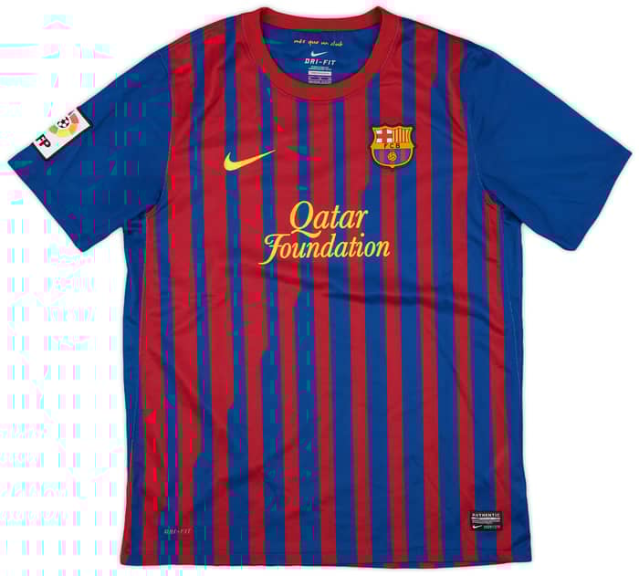 2011-12 Barcelona Home Shirt - 9/10 - (XL.Boys)