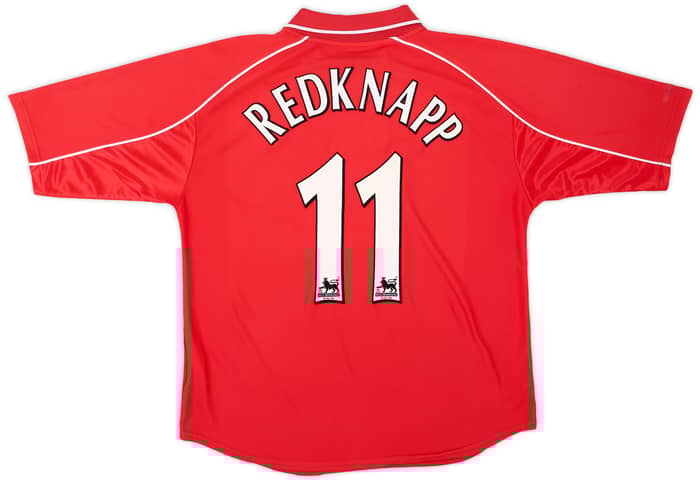 2000-02 Liverpool Home Shirt Redknapp #11 - 6/10 - (L)