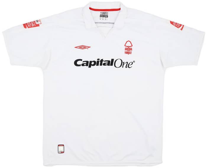 2004-05 Nottingham Forest Match Issue Away Shirt King #11