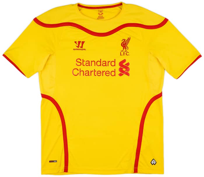 2014-15 Liverpool Away Shirt Gerrard #8 - 6/10 - (L)
