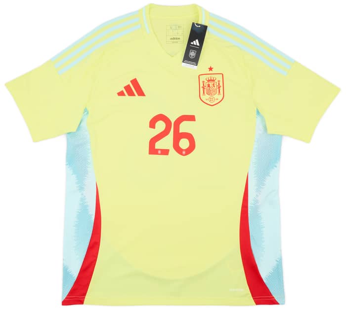 2024-25 Spain Away Shirt Pedri #26