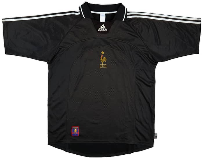 1998 France GK S/S Shirt Barthez #16 - 4/10 - (L)