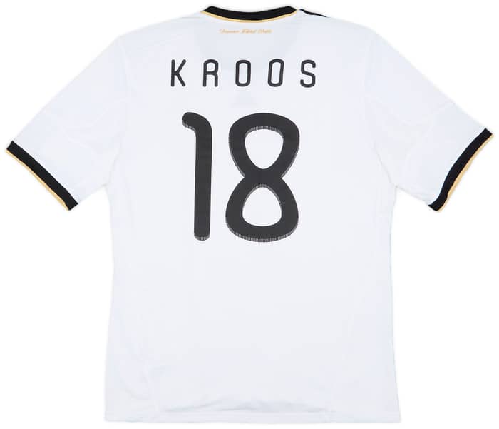 2010-11 Germany Home Shirt Kroos #18 - 9/10 - (L)