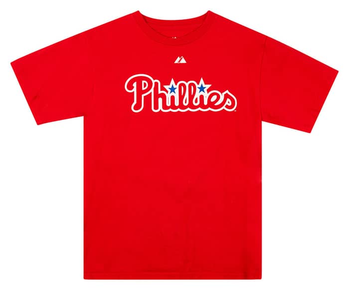 2009 Philadelphia Phillies Utley #26 Majestic Tee Y