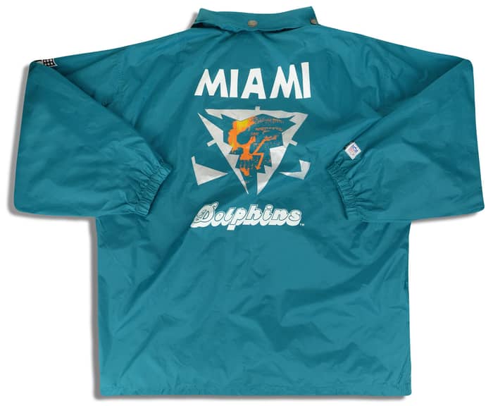 1990s Miami Dolphins Campri Teamline Rain Jacket XL