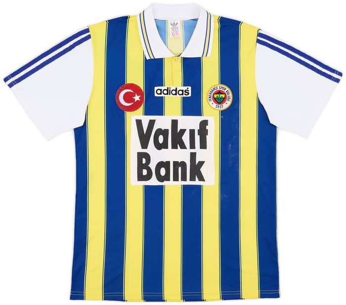 1996-97 Fenerbahce Home Shirt #5 - 6/10 - (XL)