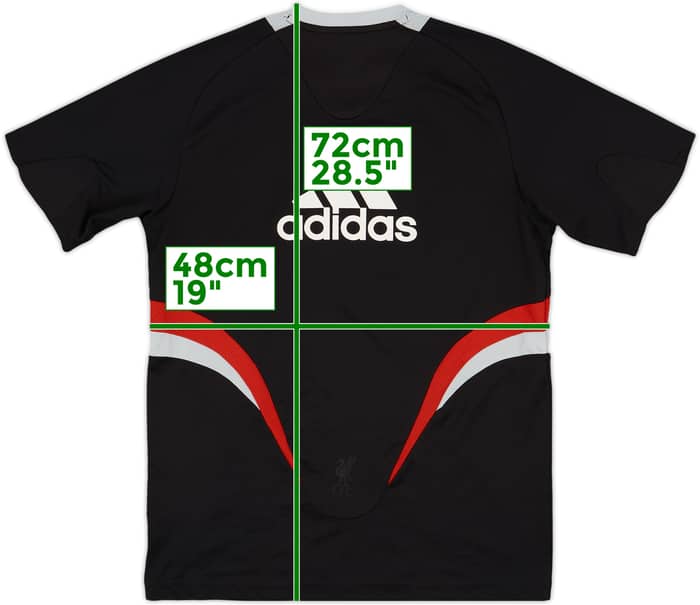 2008-09 Liverpool adidas Formotion Training Shirt - 4/10 - (M)