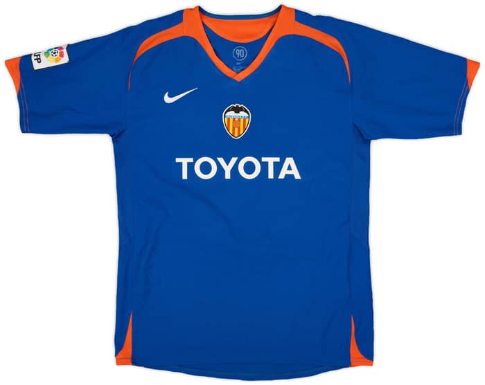 2005-06 Valencia Away Shirt - 5/10 - (XL.Boys)
