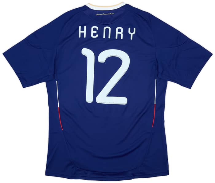 2009-10 France Home Shirt Henry #12 (L)