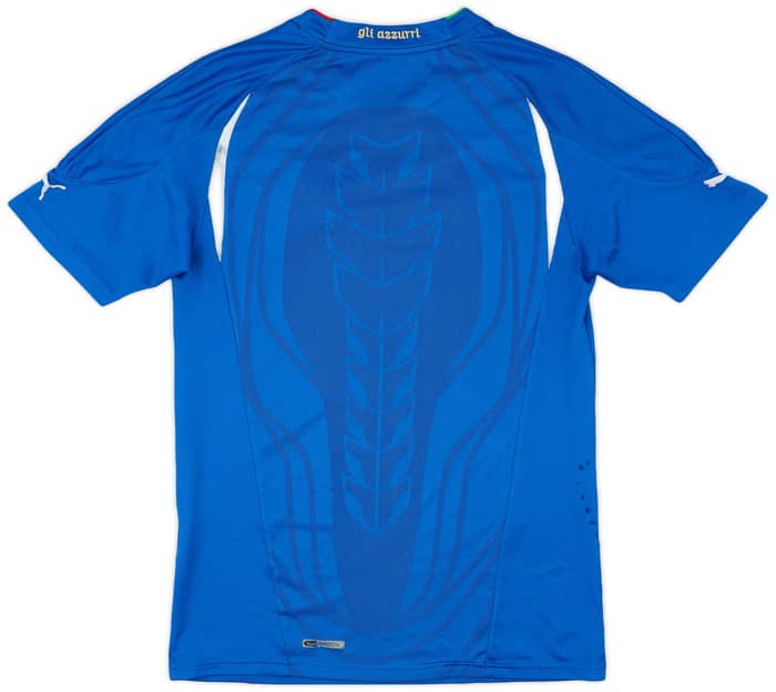 2010-12 Italy Home Shirt - 5/10 - (XL.Boys)