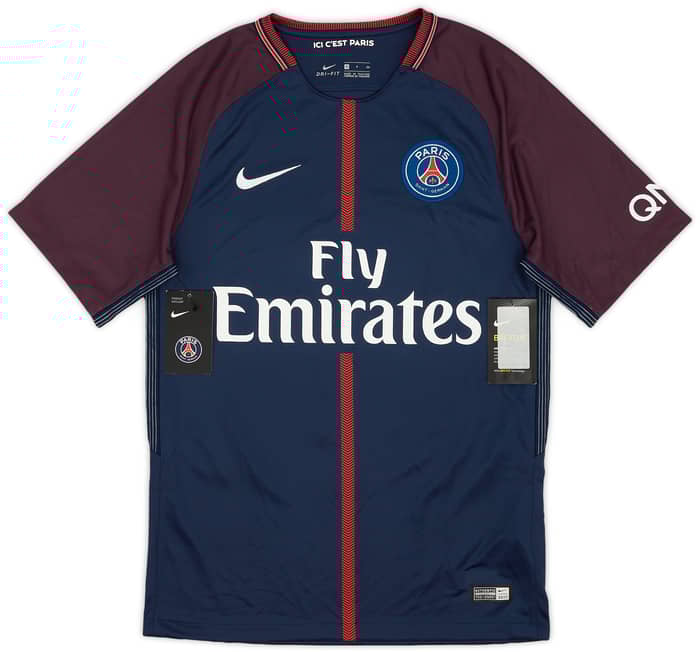 2017-18 Paris Saint-Germain Home Shirt Neymar Jr #10 (S)