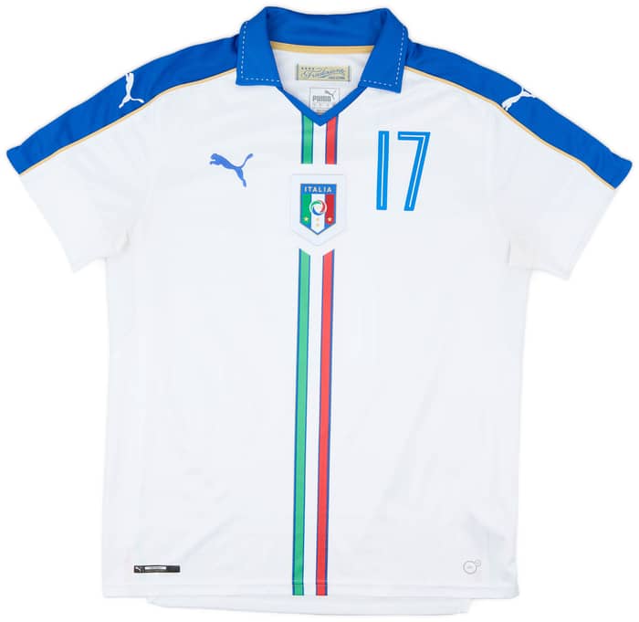 2016-17 Italy Away Shirt Eder #17 - 9/10 - (L)