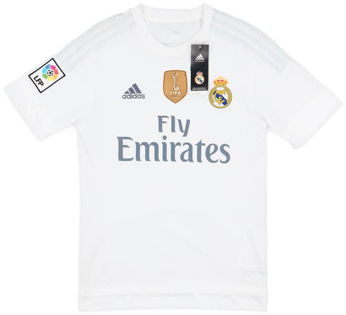2015-16 Real Madrid Home Shirt Kroos #8 (XS)