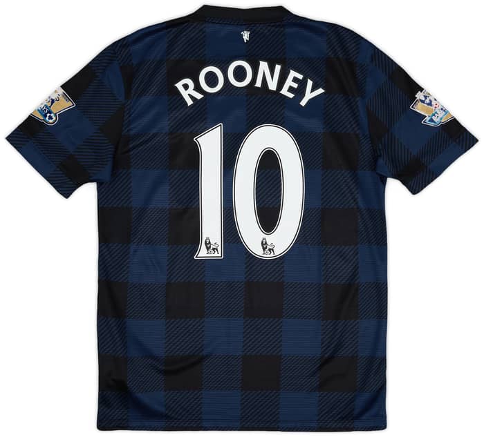 2013-14 Manchester United Away Shirt Rooney #10 - 7/10 - (M)