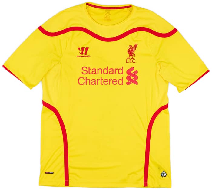 2014-15 Liverpool Away Shirt Gerrard #8 - 5/10 - (L)