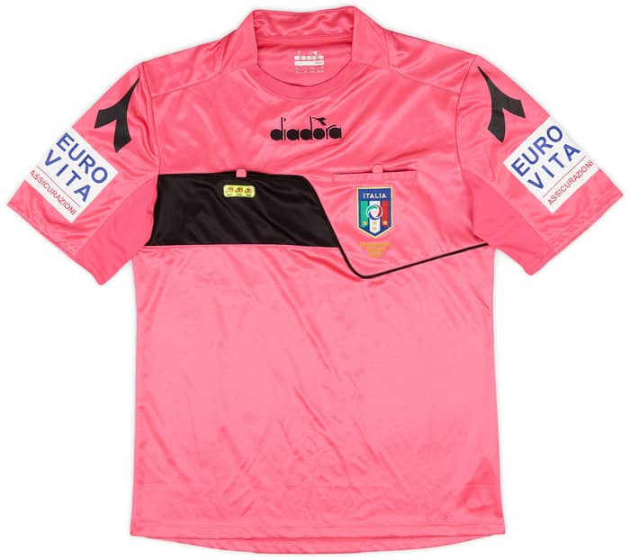 2014-15 Italy Diadora Referee Shirt - 9/10 - (M)
