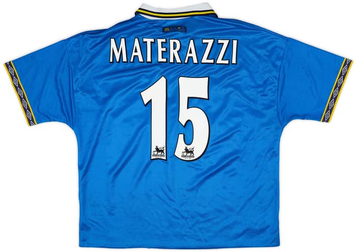 1997-99 Everton Home Shirt Materazzi #15 - 6/10 - (XXL)