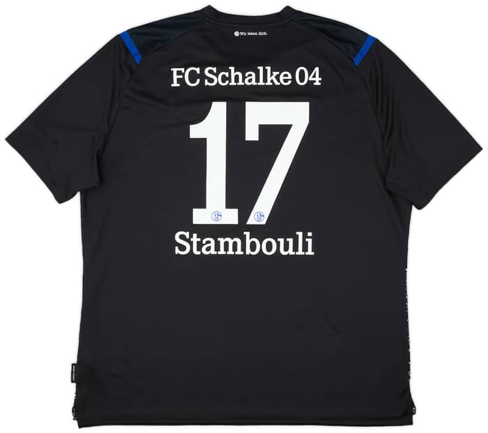 2019-20 Schalke Third Shirt Stambouli #17 - 9/10 - (4XL)