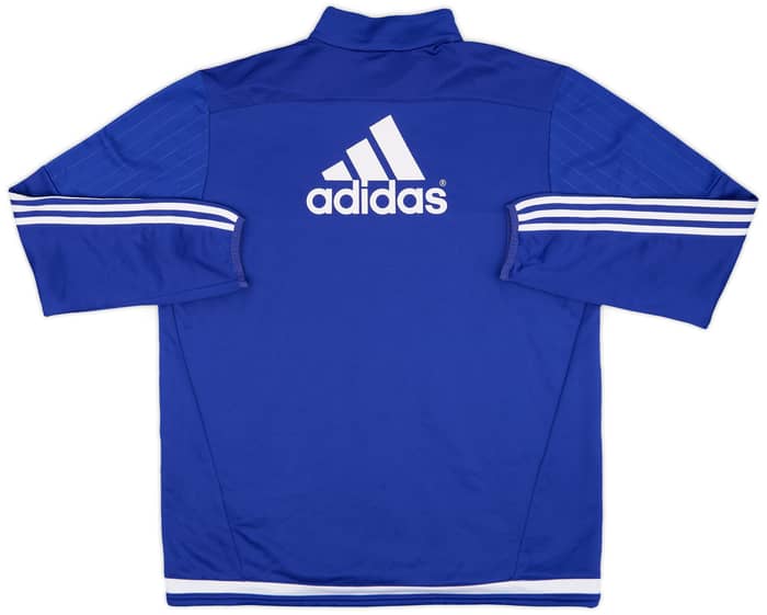 2015-16 Chelsea adidas 1/4 Zip Training Top - 8/10 - (XL)