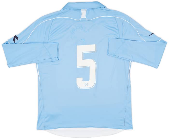 2008-09 Napoli Home L/S Shirt #5 - 4/10 - (XL)