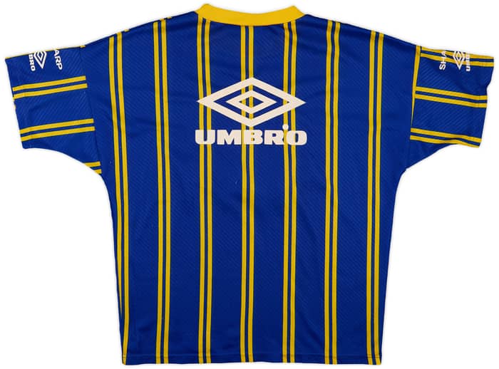 1994-95 Manchester United Umbro Training Shirt - 8/10 - (S)