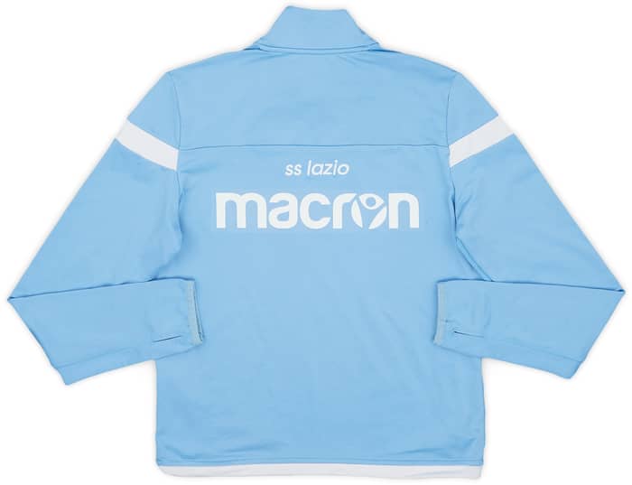2017-18 Lazio Macron 1/4 Zip Training Top - 9/10 - (M.Boys)