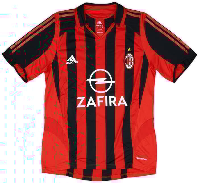 2005-06 AC Milan Match Issue Home Shirt #16