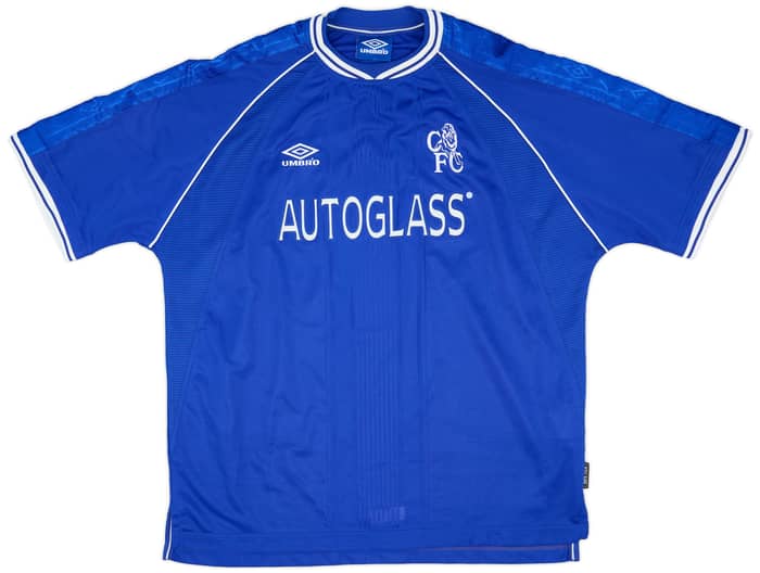 1999-01 Chelsea Home Shirt Desailly #6 - 9/10 - (XXL)