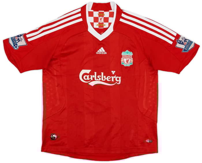 2008-10 Liverpool Home Shirt Torres #9 - 5/10 - (M.Boys)