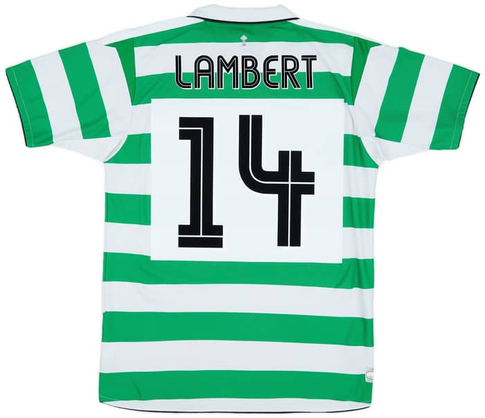2004-05 Celtic Home Shirt Lambert #14 - 8/10 - (M)