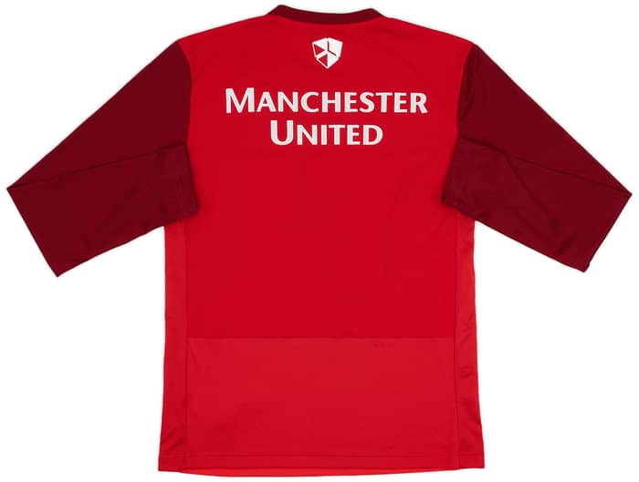 2011-12 Manchester United Nike Training L/S Shirt - 9/10 - (M)