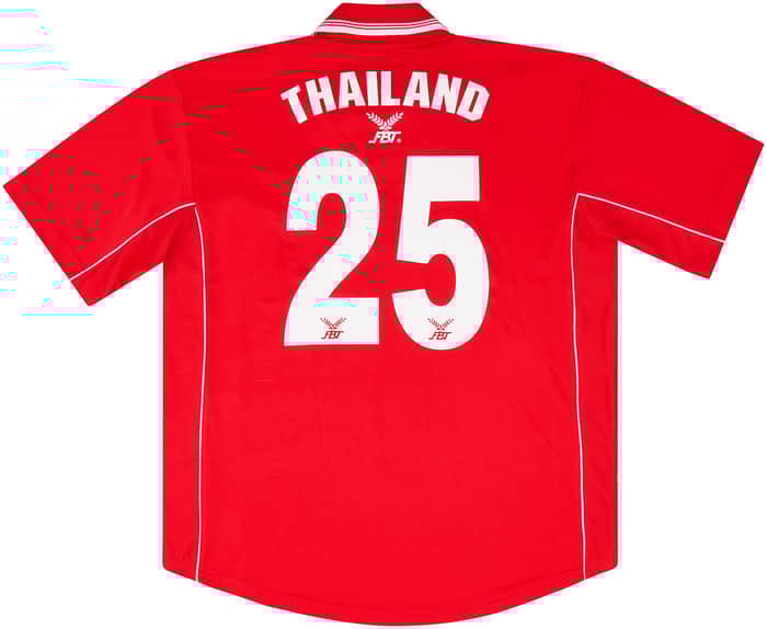 2002 Thailand U-23 Match Issue Home Shirt #25 (v PSV)