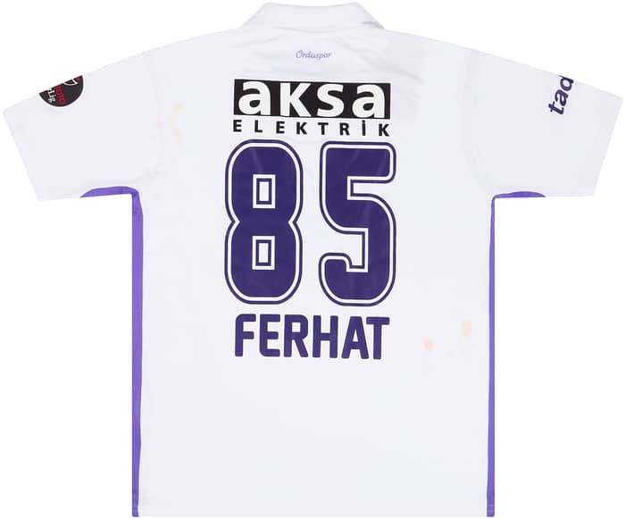 2012-13 Orduspor Match Issue Away Shirt Ferhat #85 (v Kayserispor)