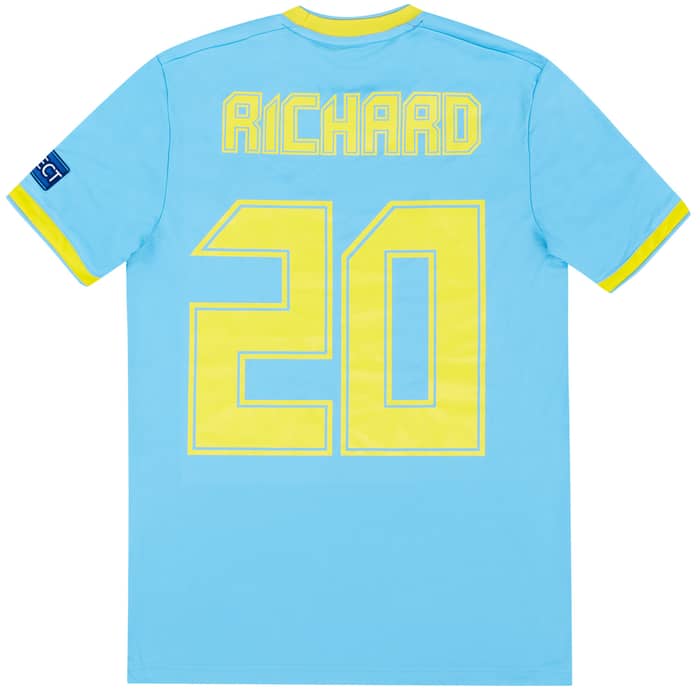 2018-19 FC Astana Match Issue Europa League Away Shirt Richard #20