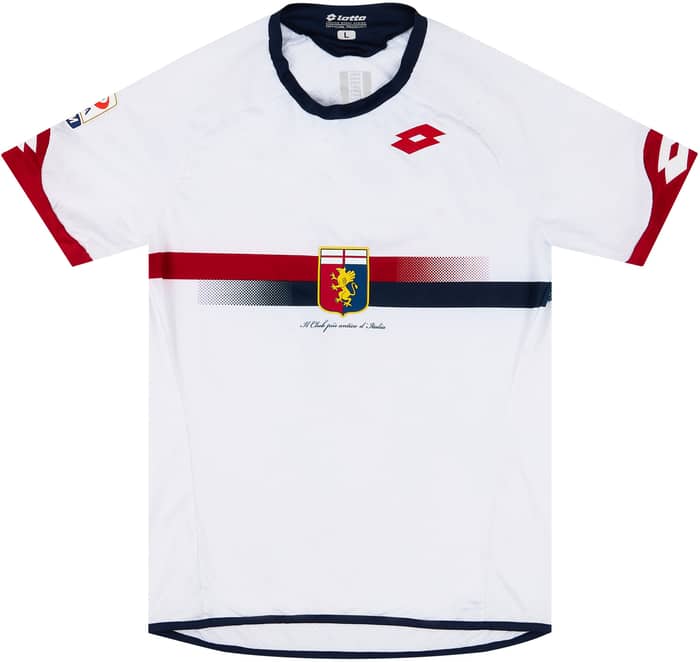 2015-16 Genoa Match Issue Away Shirt De Maio #4
