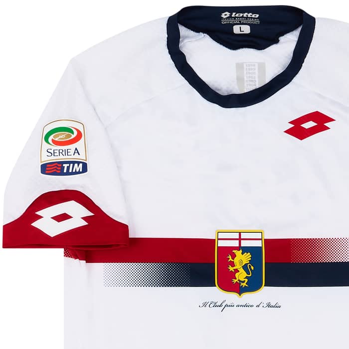 2015-16 Genoa Match Issue Away Shirt De Maio #4