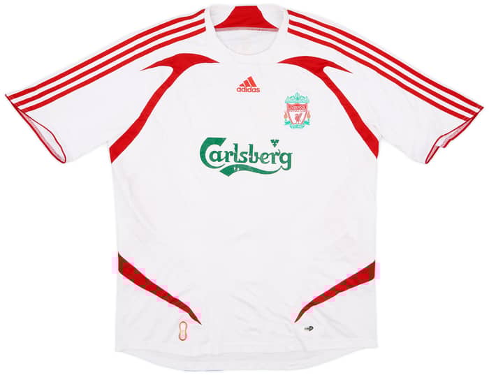 2007-08 Liverpool Away Shirt Alonso #14 - 5/10 - (XXL)