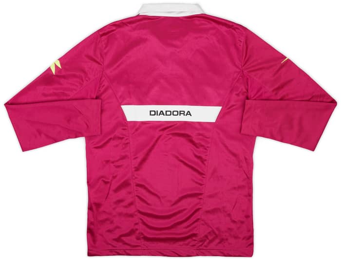 2012-13 Italy Diadora Referee L/S Shirt - 8/10 - (S)