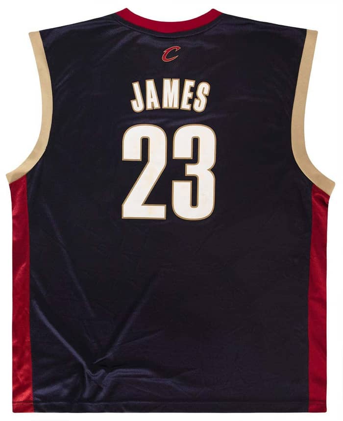 2006-10 Cleveland Cavaliers James #23 adidas Jersey (Alternate) XXL